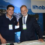 Dante Campos, da Braztoa, e Ricardo Fazzini, secretário de Turismo de Ilhabela