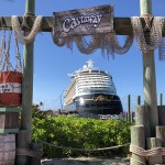 Disney Dream em Castaway Cay, ilha privativa da Disney