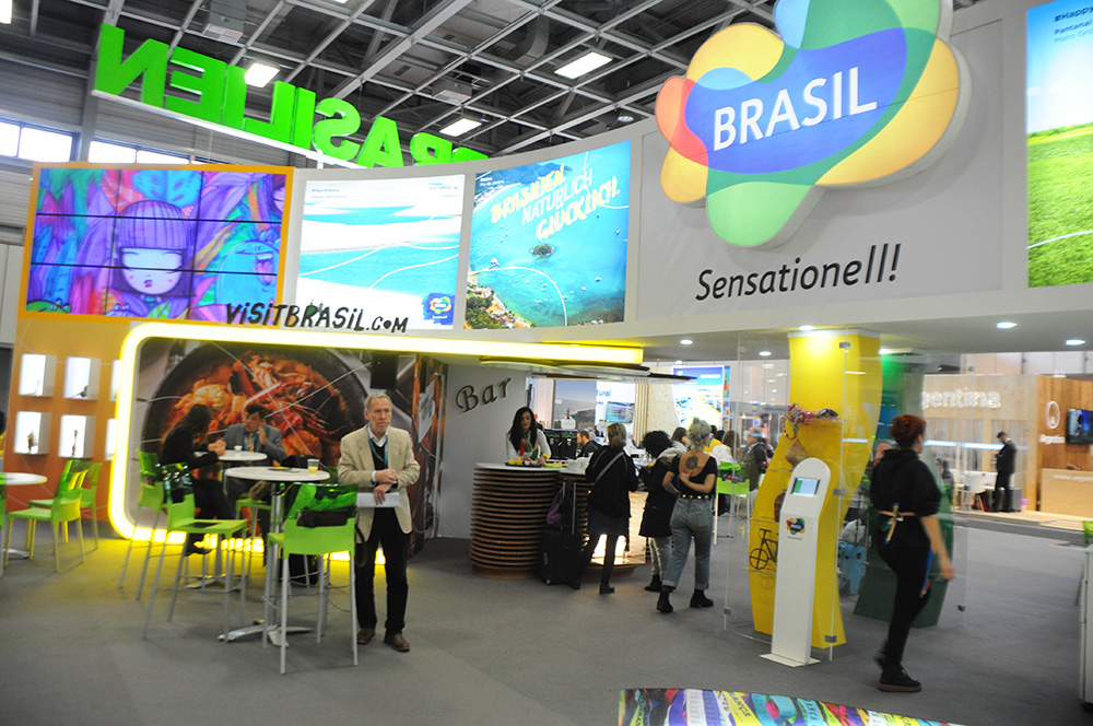 Estande do Brasil uma vez mais é destaque na ITB 2019