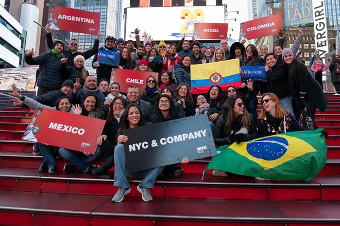 40 participantes do Brasil, Argentina, Chile, Colômbia e México conheceram os principais destinos de Nova Iorque