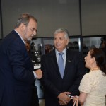 Inbrahim Tahtouh, Caio Calfat e Chieko Aoki