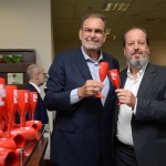 Inbrahim Tahtouh,da IT Mice, e Eduardo Sanovicz, da ABEAR