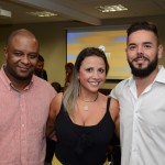 Luiz Tadeu, Renata Esteves e Fernando Gordilho, da Turnet Turismo