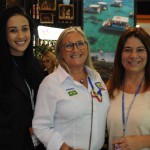 Marcela Pessoa, de Santa Cruz-RN, Rosa Masgrau, do M&E, e Beth Bauchwitz, de Tibau do Sul