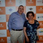 Renato Carone, da Turnet Turismo, e Fernanda Imperial, da Honest Travel Group