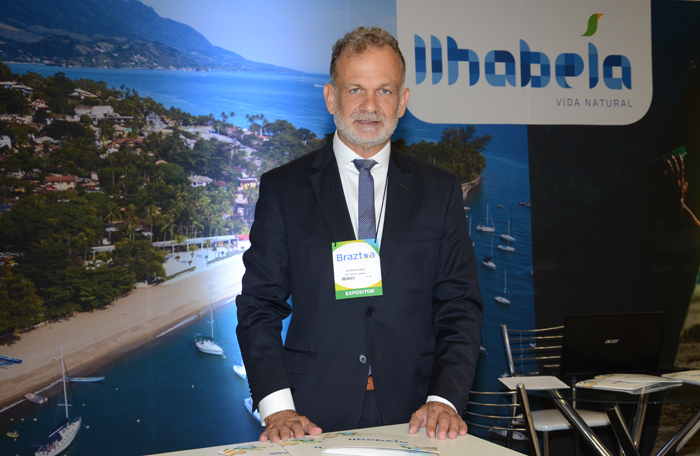 ECB-SP: Ilhabela apresenta novo conceito de promoção “Ilhabela Vida Natural” 1 Ricardo Fazzini, secretário de Turismo de Ilhabela