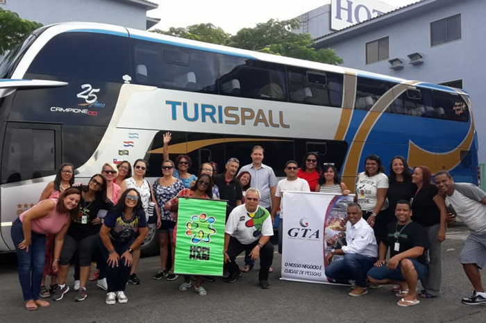 Empresa ofereceu seguro viagem para todos os profissionais participantes
