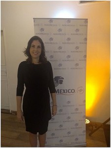 Bruna Freitas, gerente comercial da Aeromexico para o Brasil, foi uma das organizadoras do evento