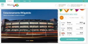 RIOgaleão ganha novo site com mais funções e maior interatividade