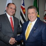 Toni Sando, presidente Executivo, e Raul Souza Sulzbacher, presidente do Visite São Paulo