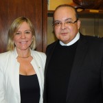 Vanessa Mendonça, secretária de Turismo do DF, e Ibaneis Rocha, governador do DF