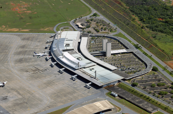 Belo Horizonte tem 885 voos domésticos previstos para junho 1 Terminal foi premiado pela Airports Council International World na categoria de cinco a 15 milhões de passageiros por ano (Cred: Infraero)