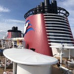 Vista do Deck 11 do Disney dream