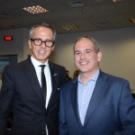 Yann Gillet, diretor Geral do Grand Hyatt, e David Ecija, do Hilton São Paulo