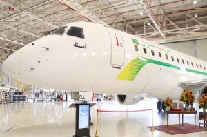 Embraer entrega o primeiro E175 da frota da Mauritania Airlines