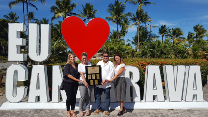 Zayra Araújo (RCI), Maitê Teixeira (Cana Brava), Rafael Espírito Santo (Cana Brava) e Fabiana Leite (RCI)
