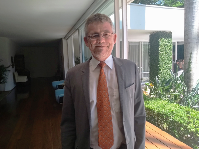 DZT prevê retomada do crescimento de brasileiros na Alemanha em 2019 2 O evento aconteceu na residência do cônsul geral alemão Axel Zeidler em São Paulo