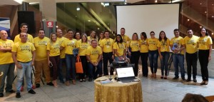 Grupo em ação de capacitação CVC em Goiânia