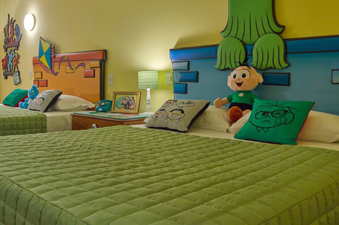 Bourbon Hotéis & Resorts lança suítes temáticas da Turma da Mônica 1 Resorts agora contam com quartos exclusivos dos personagens Mônica e Cebolinha