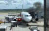 Incêndio em esteira de desembarque de bagagens assusta passageiros em Confins