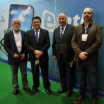 Aldo Carvalho, da Paraná Turismo, Marcio Nunes, secretario de Turismo do Paraná, João Mehl, presidente da Paraná Turismo, e Rafael Andreguetto, da Paraná Turismo