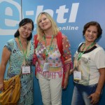 Alice Mitiko, da World Destiny, Benvinda Rodrigues, BR Viagens, e Roseli Castro, da RC Turismo