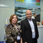 Ana Paula Azevedo, da secretaria de turismo de Minas Gerais e Marcos Vinicius Boffa, Belotur