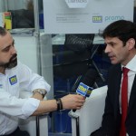 Anderson Masetto entrevista ministro do Turismo no estande do ME&