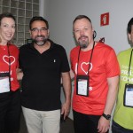 Andrea Schultz, da Schultz, Alejandro de la Osa, da Europamundo, e Fabiano Simm e Luciano Bonfim, da Schultz Andrea Schultz, da Schultz, Alejandro de la Osa, da Europamundo, e Fabiano Simm e Luciano Bonfim, da Schultz