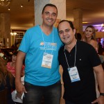 André Luiz, da Turnet, e Eduardo Souza, da Airmet