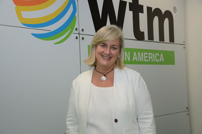 Annette Taeuber, diretora geral do grupo Lufthansa no Brasil