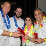 Aroldo Schultz, Rafael Turra, Ana Santana e Rodney Rocha, da Schultz