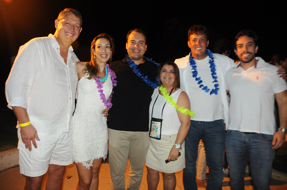 Aroldo e Andrea Schultz, Jair Galvão, Ana Santana, Irenio Junior e Milton Vasconcelos