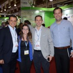 Carlos Barbosa, de Aruba, Fernanda Teixeira, da Vitrine Global, Rodrigo Vaz e Rodrigo Galvão, da CVC Corp