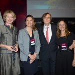 Caroline Putnoki, da Atout France, Alice Tourbier, da Les Source de Caudalie, Jean-Philippe Pérol e Renata Rodrigues, da CapAmazon