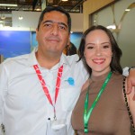 Cesar Opitz, do Chile, e Patricia Bastos, da Bastour Operadora