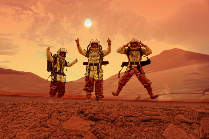 Club Latam premia parceiros com viagem exclusiva a Israel 2 Convidados experimentam vestimentas de astronautas no Parque Nacional de Massada