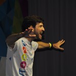 Felipe Montanari apresentou uma palestra descontraída e interativa