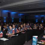 Agentes durante as rodadas de negócios do USA Day