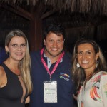 Rosane Spinardi da Colecione Viagens, Adonai Filho da BWT e Mariana Rocha da GR Turismo