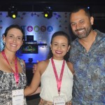 Janaine Nunes, Darileide Oliveira da BWT e Sergio Silva da BS Tour