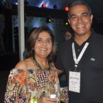 Breno Mesquita, CEO do JPA Travel Market e Luciene da Campina Turismo