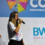 Daniela Monnerat apresentou a palestra sobre Cabo Frio e os pacotes para o destino em parceria com a BWT