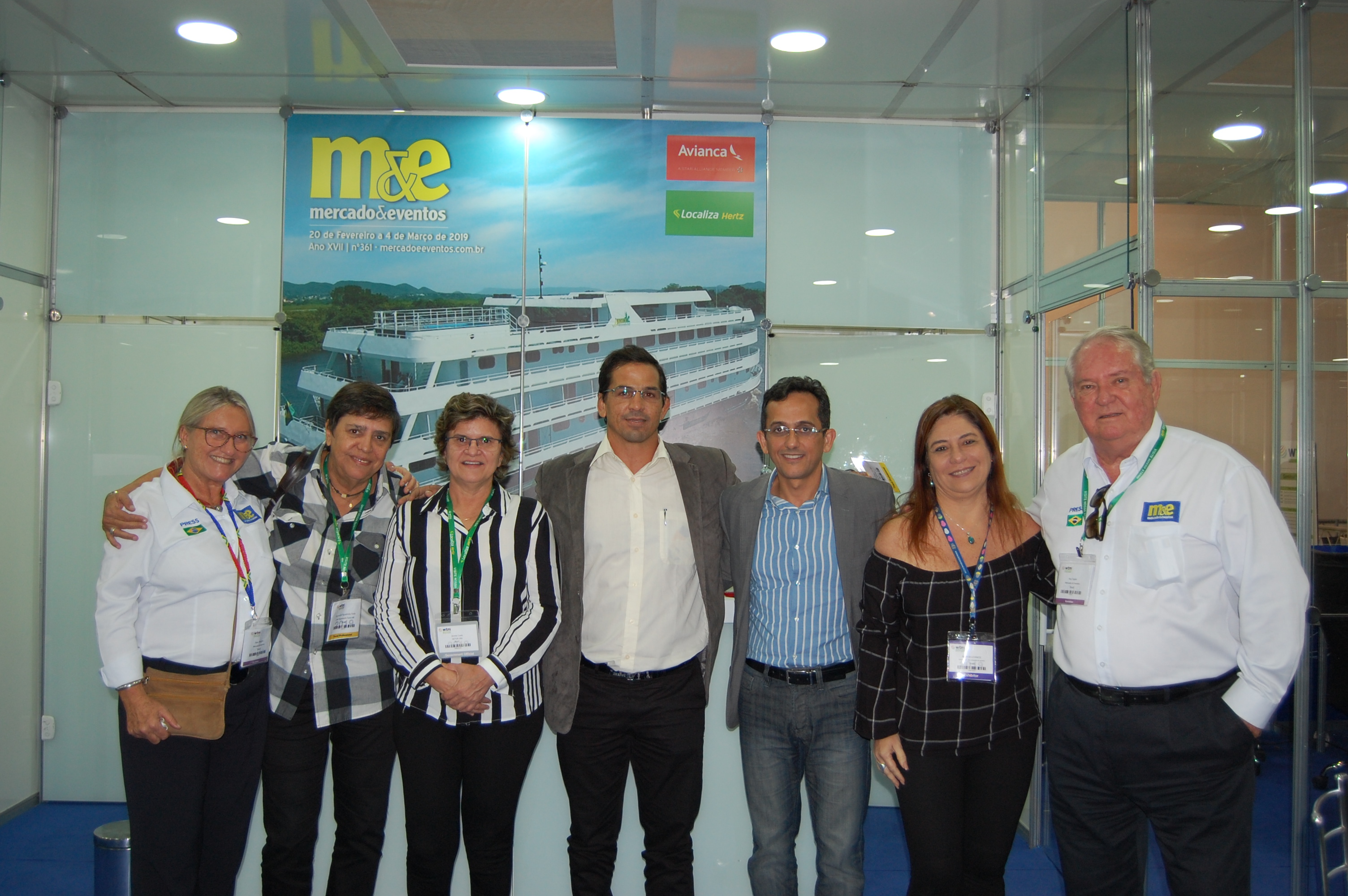 Rio Grande do Norte foca em eventos de baixa temporada para promover Pipa 1 Equipe do Rio Grande do Norte entre Rosa Masgrau e Roy Taylor, do M&E