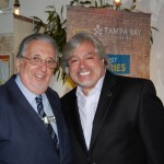 David Leslie e Santiago Corrada do Visit Tampa Bay