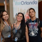 Dayane Vieira, DAyane Castelary e Jhonatan Nascimento, da DJ Travel