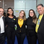 Diego Rocha, Paula Gouveia, Ana Paula Vilaça, Ana Luiza Accioly, da Empetur, e Mustafá Dias, da Seturel