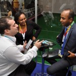 Entrevista com Ethiopian no estande do M&E