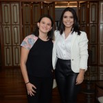 Erika Rodrigues, da Navega Turismo, e Amanda Campilongo, da Maringá Lazer