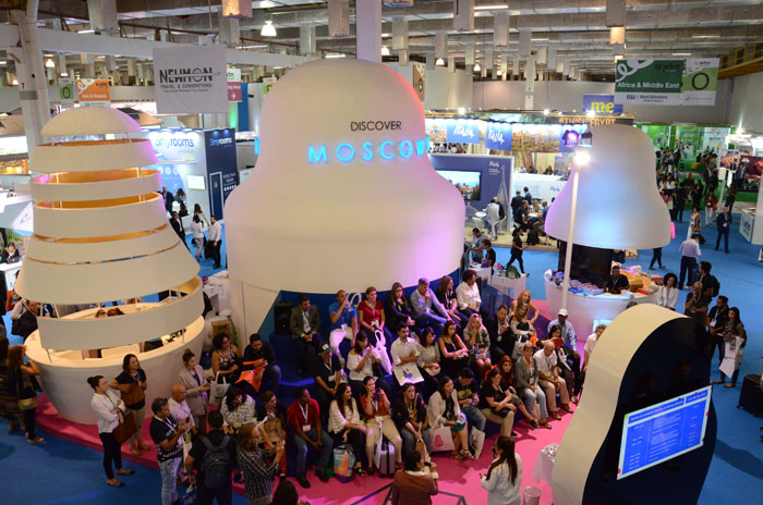 400 FOTOS: confira quem marcou presença na 7ª WTM-LA 1 Estande da Russia